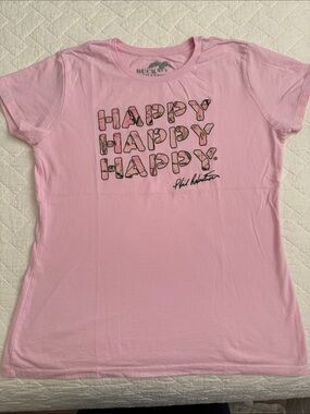 Duck Commander “Happy' Graphic Short Sleeve Tee - Women's